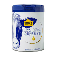 认养一头牛 全脂营养奶粉800g 一罐装/110301000308