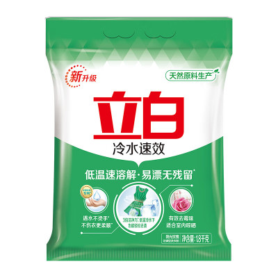 立白 冷水速效无磷型洗衣粉1.8kg