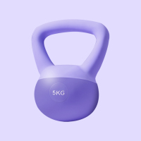 凯速 软皮壶铃HL05紫色5KG