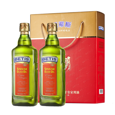 贝蒂斯(BETIS) 特级初榨橄榄油(750ML*2礼盒装)