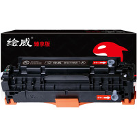绘威 臻享版 CRG-318硒鼓 黑色易加粉 适用佳能/Cacon LBP7660Cdn LBP7200Cd