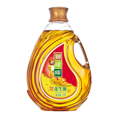 獅球嘜臻选油礼花生油5L