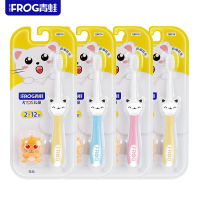 青蛙(FROG) 2-12岁儿童软毛牙刷套装 816妙妙猫牙刷1支装*4板(颜色随机)