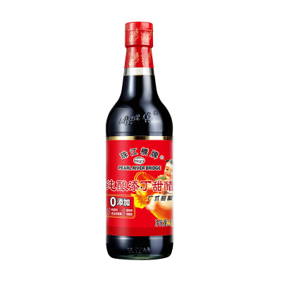 珠江橋牌(PEARL RIVER BRIDGE) 精酿添丁甜醋500ml*2瓶