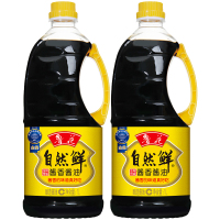 鲁花 自然鲜酱香酱油 1L(2瓶装)