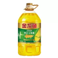 金龙鱼 纯正玉米油 家用健康非转基因压榨桶装 4L