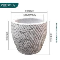 小窝厘 打糍粑石臼老式家用石窝捣辣椒打糕工具外径35cm内径27cm 送木槌