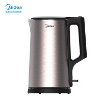 美的(Midea) 电热水壶304不锈钢 开水壶 PJ17A01