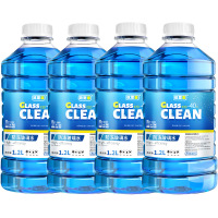 小窝厘 玻璃水汽车防冻零下40度车用冬季去污雨刷精雨刮水四季通用40°C自然型4瓶装(1.2L*4)