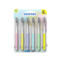 一夫(Eaff) 一井系列彩色软毛牙刷6支