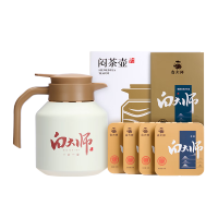 白大师 闷茶壶 2018年寿眉套装 (壶容量:1800ml+寿眉120g/盒)