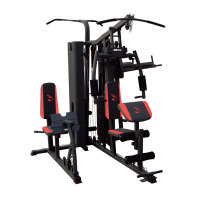 军霞(JUNXIA)JX-1125N 综合训练器五人站商用健身器材大型力量器械套装-