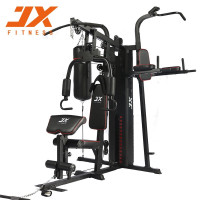 军霞(JUNXIA)JX-1400 综合训练器家用多功能健身器材三人站-