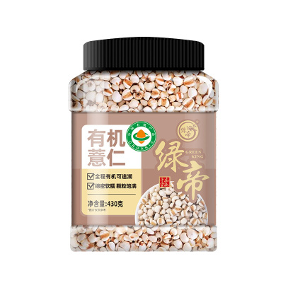 绿帝 有机薏仁430g*1瓶