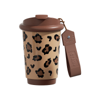 世大家 Y2K咖啡杯400ml美拉德(棕)