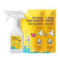 涤尚(DISHANG) 顽固污渍预洗喷剂组合250ml*1瓶+250ml*2袋替换装
