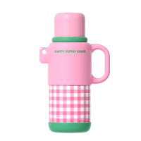 世大家 奇遇缤纷把手保温杯960ml粉黛(粉绿)