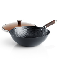 中科德马克(DUMIK) 极铁系列三极防锈铁锅D-CF32J31 32cm