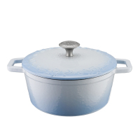宝玑 Breguet琅彩系列珐琅铸铁锅霁 蓝色24cm BGA2403