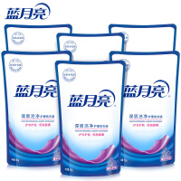 蓝月亮 洗衣精选套装J薰衣草深层洁净洗衣液袋装 1kg*6袋