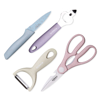 康佳 (KONKA) 吉祥如意四件套KZ-DJ05万能剪*1+瓜果刨*1+多功能开瓶器*1+水果刀*1