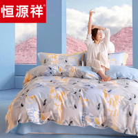 恒源祥 闲意全棉四件套HYX238TJ-DZ(无纺布袋)200*230cm