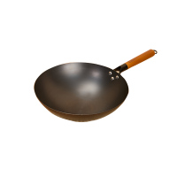 张小泉 家味圆底铁锅(无盖)C32920100 32cm