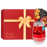 忆江南 愚余斋桑椹黑枸杞玫瑰花茶210g