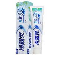 冷酸灵(LESENING) 井盐爽白抗敏牙膏冰爽薄荷香220g*1支