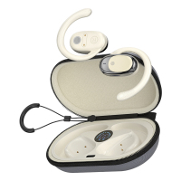 纽曼 [开放不入耳]骨传导概念舒适运动跑步耳夹式耳机JM05至尊版奶茶色