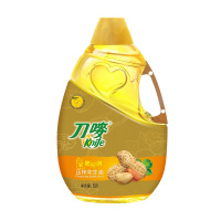 刀唛(knife) 压榨花生油(家肥屋润)5L