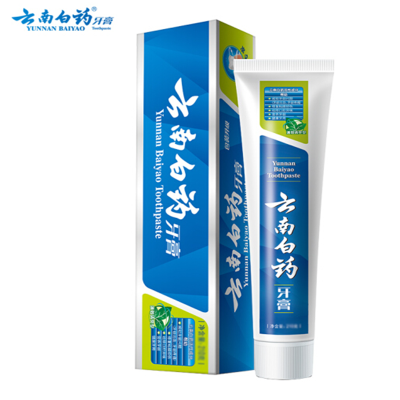 云南白药(YUN NAN BAIYAO) 牙膏150g(2支)长效清新缓解异味