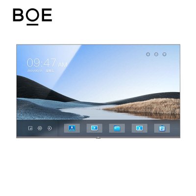 京东方BOE 85英寸商用显示 无线投屏 4K超高清 巨幕硬屏 企业智慧屏 四合一智慧显示器BMX85-X442