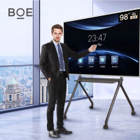 京东方BOE 触控显示器98英寸 4K高清显示大屏 商用办公会议教学触摸一体机 安卓系统BWB98-GI4C2
