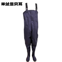 米兰亚贝耳 XTS660032 连体雨鞋裤 材质:PVC性别:通用 尺码 均码 颜色:蓝色(单位:件)