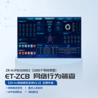 ET-ZCB 网络行为筛查[ZR-HJ网络痕检系统V2.0]无硬件版 ZR-HJFW1000DZ(1000个号码筛查)