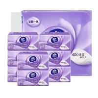 维达纸巾棉韧立体 亲肤无刺激纸巾 实惠装日常卫生纸餐巾纸厕所纸 8包/提
