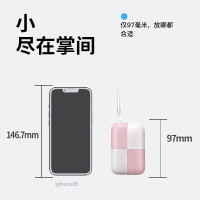 拜尔便携式冲牙器V6(粉黛柔雾)