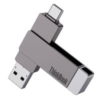 联想ThinkBook Type-C+USB3.2双接口手机U盘 BU100(128G)