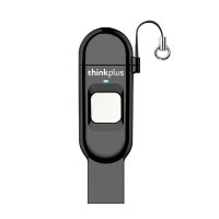 联想Thinkplus 指纹加密Type-C+USB3.2手机U盘 TFU301(256G)