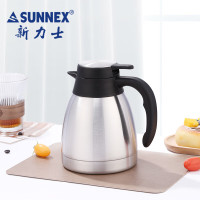 新力士酒店服务真空保温热水壶不锈钢顶盖C10005D-3B(1升)