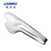 新力士自助餐不锈钢单牙月形食物夹MBT205