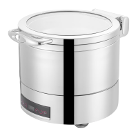 新力士大视窗智能温控电加热900W保温自助餐矮汤炉W20-2802T+W07-28017B