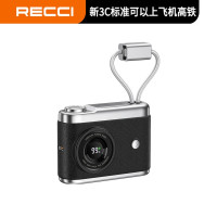 锐思迷你相机快充小巧便携移动电源RPB-P66(10000mAh)星耀黑