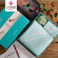 洁丽雅-愫时光浴巾三件套W1169/W1898(72*32cm / 140*70cm )