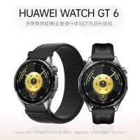 华为 智能手表 Watch GT 6 ATM-B19 46mm 雅丹黑