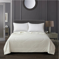 无印良品HOME-银离子臻享蚕丝被(米色)200*230cm