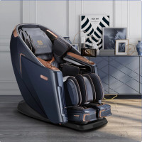 迪斯按摩椅 按摩多功能电动按摩沙发椅 DE-A80L plus 深邃蓝