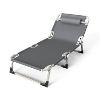 木立方(Wood Cube) 办公室折叠床午休床办公室午睡床多功能躺椅折叠床 68CM加宽加厚四脚支撑+舒适棉垫