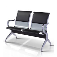 木立方(Wood Cube) 连排椅公共座椅长椅等候区排椅休息区排椅 双人位带皮垫